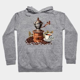 Vintage Coffee Grinder #1 Hoodie